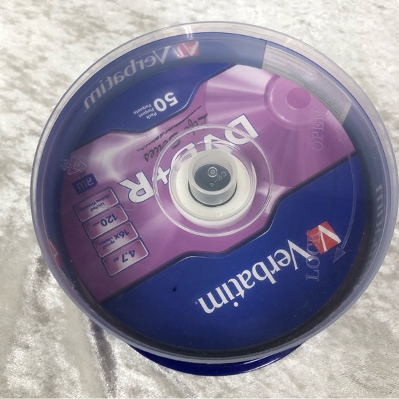 Verbatim DVD+R 50 pack unopened package 4.7 GB 16x speed 120 minutes - Picture 3 of 5